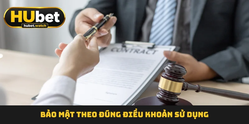 Bảo mật theo đúng điều khoản sử dụng Bảo mật theo đúng điều khoản sử dụng