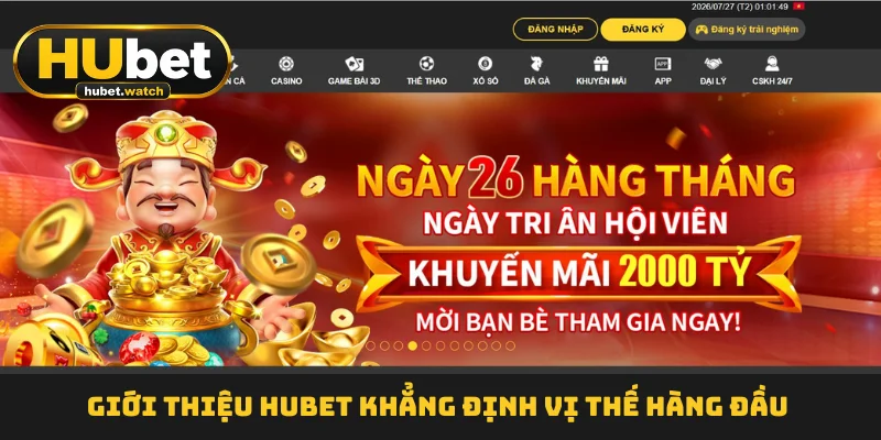Giới thiệu HUBET  khẳng định vị thế hàng đầu