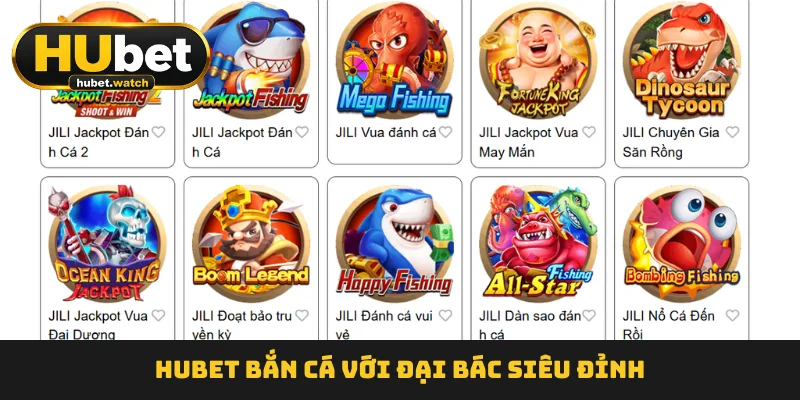 HUBET Bắn Cá với đại bác siêu đỉnh HUBET Bắn Cá với đại bác siêu đỉnh